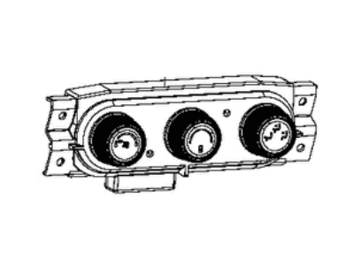 2024 Dodge Durango A/C Switch - 68368988AC