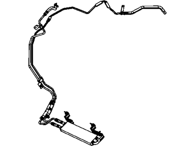 Mopar 5154457AE Cooler Power Steering With Hose
