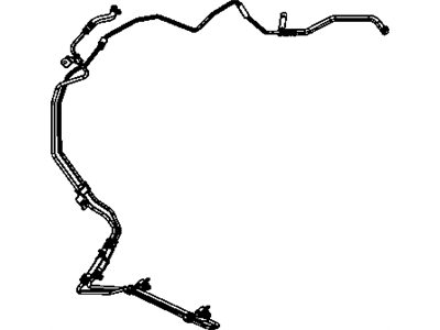 Dodge 68058397AC COOLER Power Steering With Hose