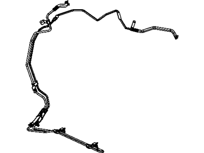 Dodge 68058397AF COOLER Power Steering With Hose