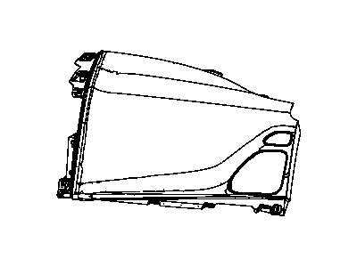Dodge 1SX92DX9AA PAD Instrument Panel