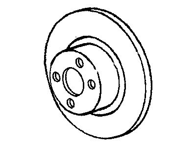 Chrysler 4509994AA ROTOR Brake