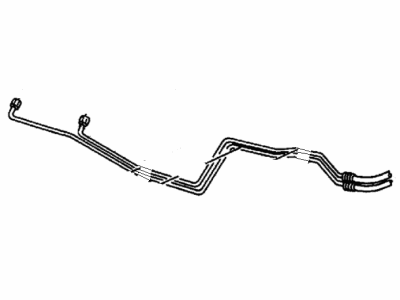 Jeep Transmission Oil Cooler Hose - 52079679AC