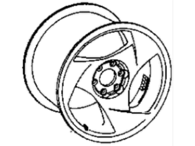 1996 Dodge Viper Spare Wheel - LB46PAK