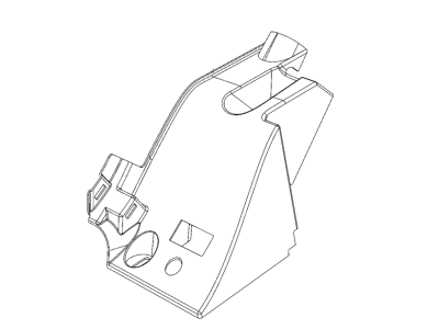 Jeep 68382713AC COVER Wiring Trough