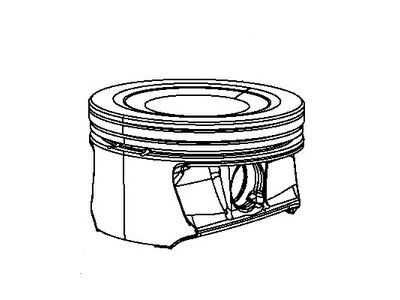 Jeep 68275174AA PISTON Engine A Grade