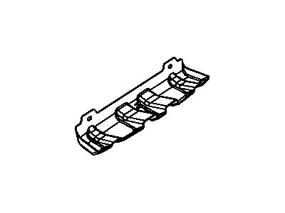 Mopar 68084910AA Bracket Fascia