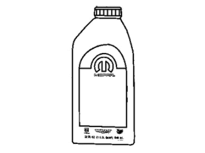 Jeep 68001332PC ENGINE OIL 5W40 Quart