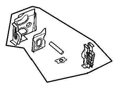Chrysler 5104767AA REINFORCEMENT Jacking
