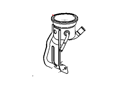 Chrysler 5272351AA RESERVOIR Power Steering Pump