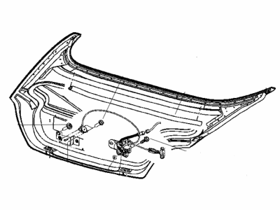 Mopar 5029766AA Deflector Air 5029766AA Mopar Deflector Air Illustration 1 of 1