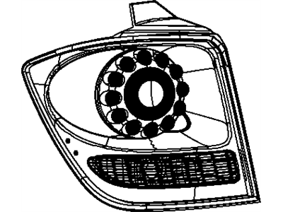 Dodge 68078464AC LAMP Tail Stop Turn