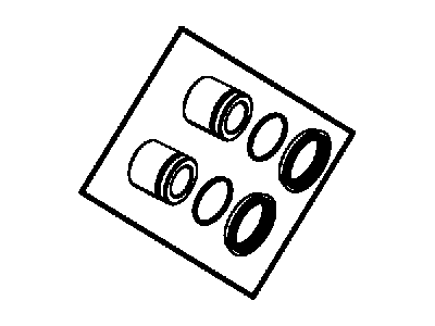 Dodge 68049147AA PISTON AND SEAL KIT Disc Brake