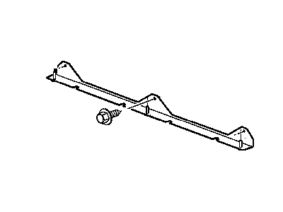 Mopar 4865772AA Bracket Trunk Pan To Frame Crossmember