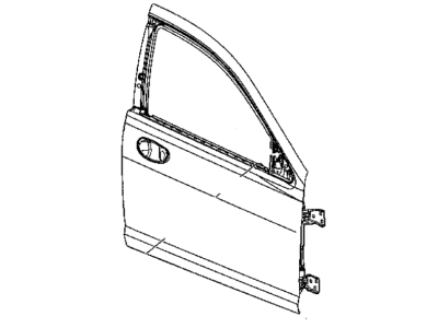 Chrysler Sebring Door Seal - 4878996AD