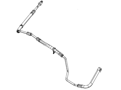 Mopar 5154791AA Hose Power Steering Return