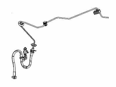 Mopar 5085576AC Hose And Tube Brake Mopar 5085576AC Hose And Tube Brake