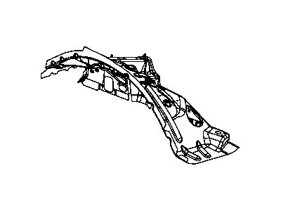 Dodge 55176859AO WHEELHOUSE Front Inner