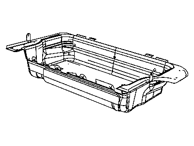 Dodge ZQ93BD5AA INSERT Floor Tub