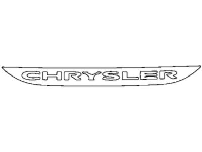 Chrysler Voyager Emblem - 68477734AA