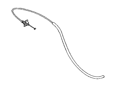 Chrysler Accelerator Cable - 4861327AA