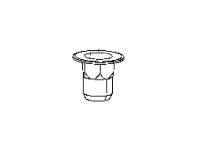 Jeep 6511062AA Upper Tie Bar Nut