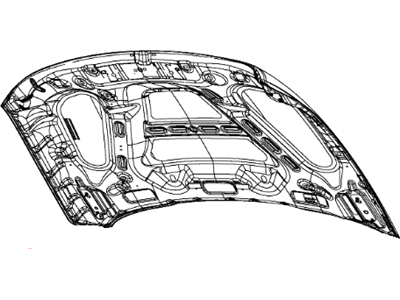 Mopar 55372034AD Hood