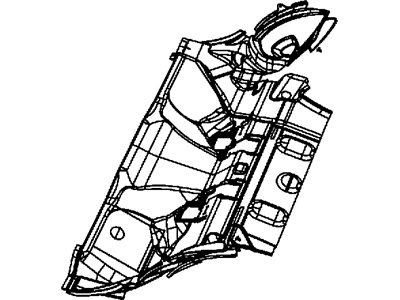 Dodge 55315188AB SILENCER Floor Pan