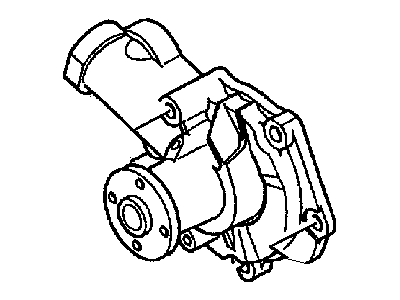Chrysler MD978743 PUMP Water