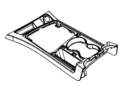 1MK671Z2AA Mopar Bezel Floor Console Illustration 1 of 1
