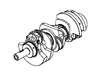 Dodge 5184251AH CRANKSHAFT