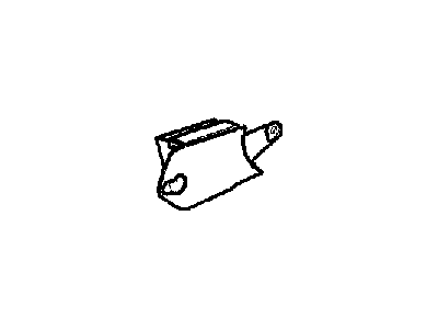 Mopar 5016165AA Cover Seat Latch 5016165AA Mopar Cover Seat Latch Illustration 1 of 1