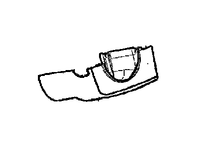 Ram 1GE44LU7AB SHROUD Steering Column