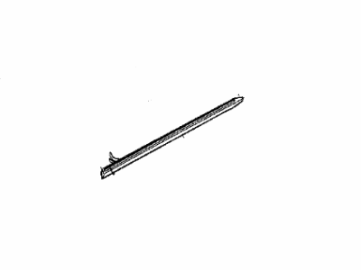 Mopar WZ17AP4AA Molding Front Door WZ17AP4AA Mopar Molding Front Door Illustration 1 of 1