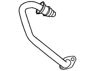 Mopar 4593580AB Tube EGR Valve To Intake Plenum Mopar 4593580AB Tube EGR Valve To Intake Plenum