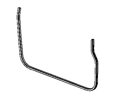 Mopar 5074310AA Weatherstrip Front Door Secondary