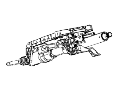 Jeep 68271372AB COLUMN Steering