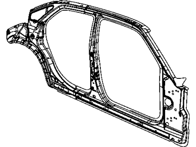 Chrysler 5135904AG PANEL Body Side Aperture Front Outer