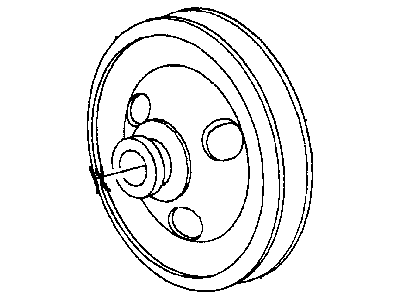 Chrysler 4573747 Pulley