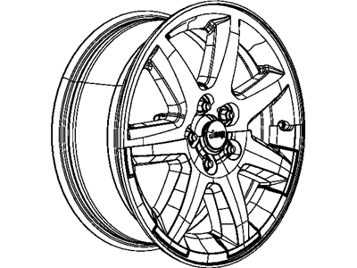 Jeep 52125068AA WHEEL Steel