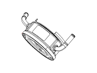 Mopar 4893315AA Adapter Oil Filter