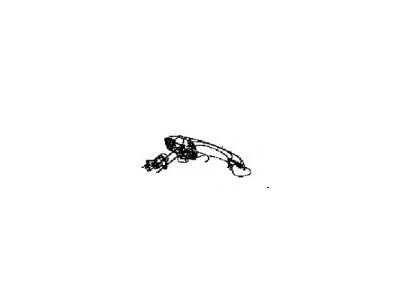 XU55EGJAE Mopar Handle Exterior Door Illustration 1 of 1