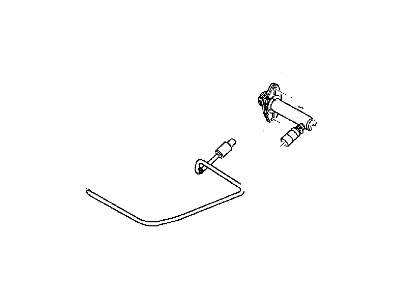Dodge Ram 1500 Clutch Master Cylinder - 52110495AG