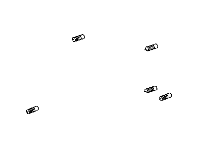 Jeep 6506524AA STUD Weld M6x1x25