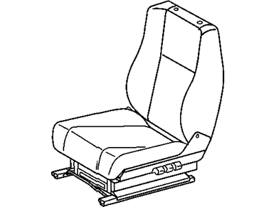 Mopar 5133017AA Seat Complete Front 5133017AA Mopar Seat Complete Front Illustration 1 of 1