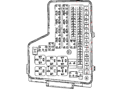 Dodge 56045433AH POWER DISTRIBUTION CENTER