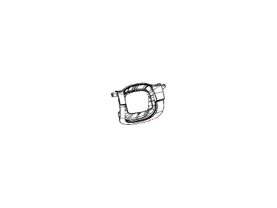 Chrysler 1VU77HL9AB GAP HIDER Steering Column Shroud