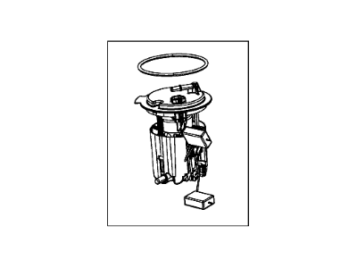 Dodge 68038901AB MODULE KIT Fuel Pump/Level Unit