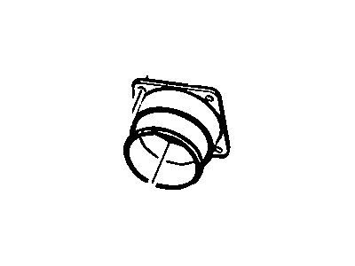 Mopar 5142813AA Adapter Intake Throttle 5142813AA Mopar Adapter Intake Throttle Illustration 1 of 1