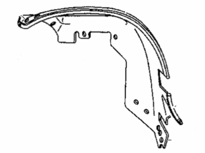 Dodge 4763825AE Fender Liner